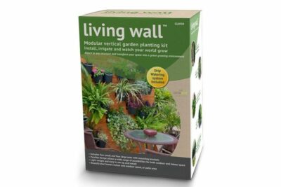 קופסה של קיר ירוק למרפסת להתקנה עצמית כולל השקיה